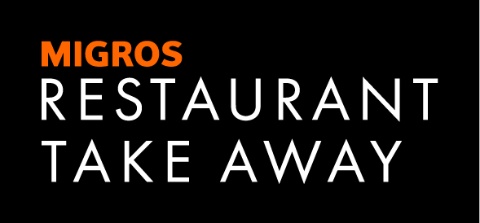 Migros Restaurant Take Away Logo